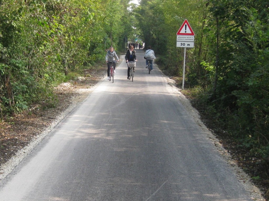 Ciclopedonale su ex ferrovia Treviso-Ostiglia